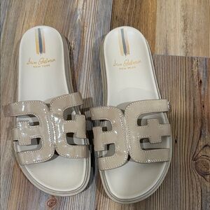 Sam Edelman Tan Slide Sandals